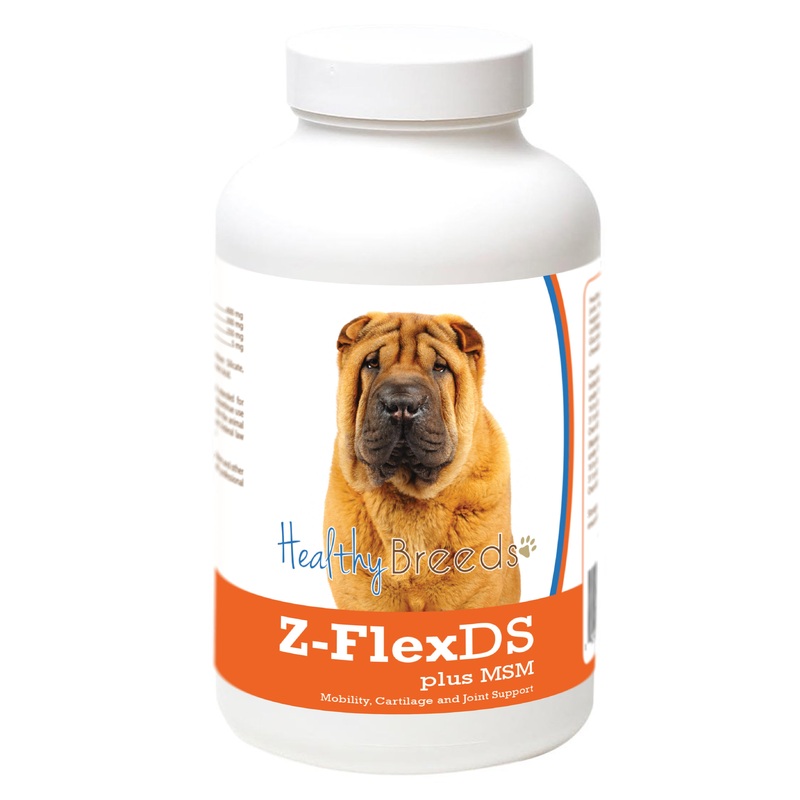 Chinese Shar Pei Z-FlexDS plus MSM Chewable Tablets 60 Count