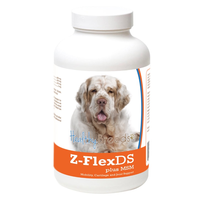 Clumber Spaniel Z-FlexDS plus MSM Chewable Tablets 60 Count