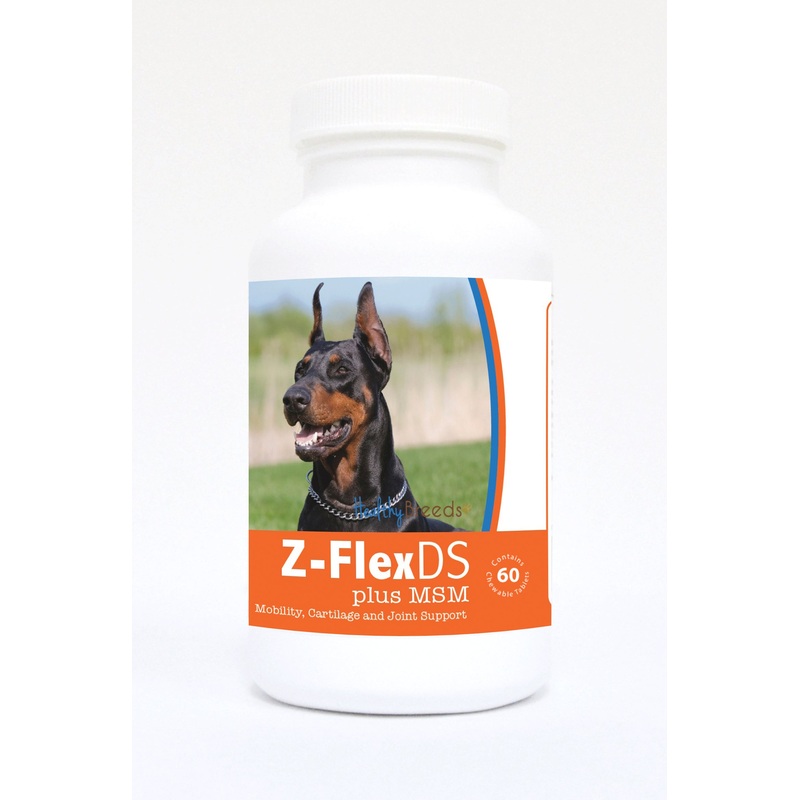 Doberman Pinscher Z-FlexDS plus MSM Chewable Tablets 60 Count