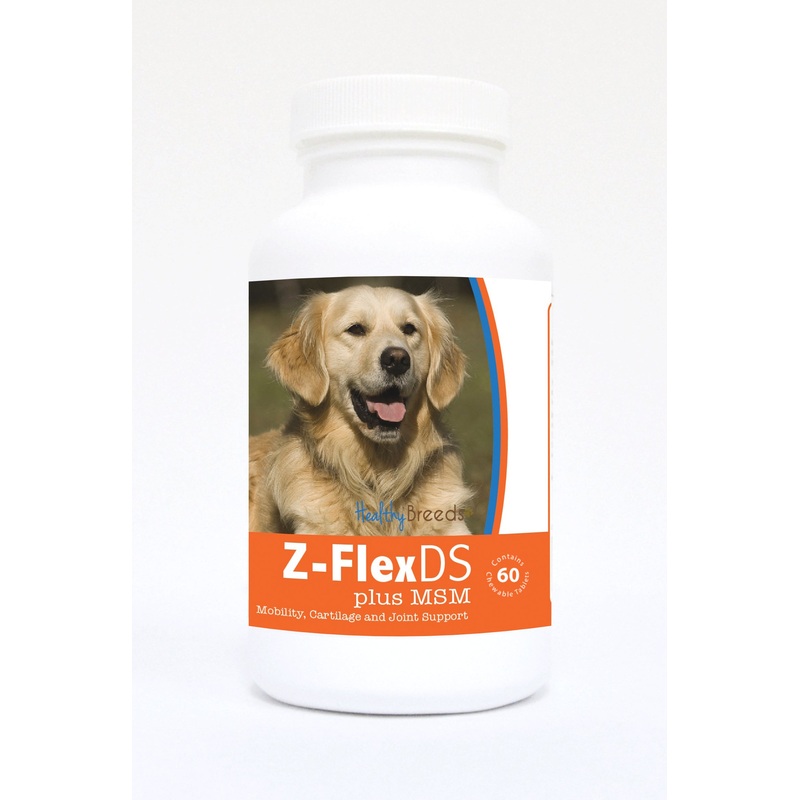 Golden Retriever Z-FlexDS plus MSM Chewable Tablets 60 Count