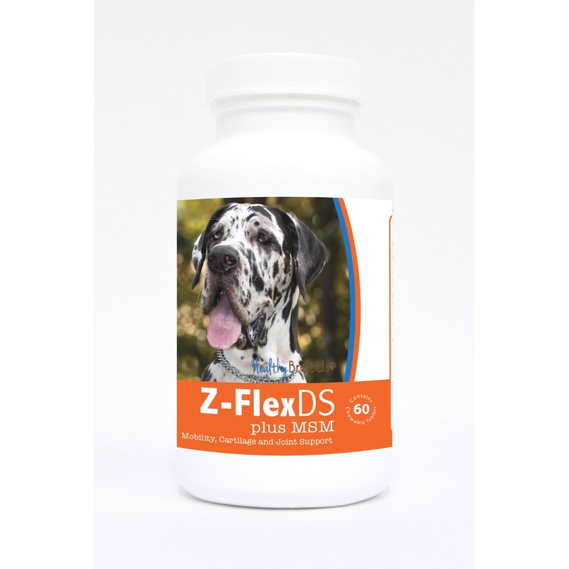 Great Dane Z-FlexDS plus MSM Chewable Tablets 60 Count