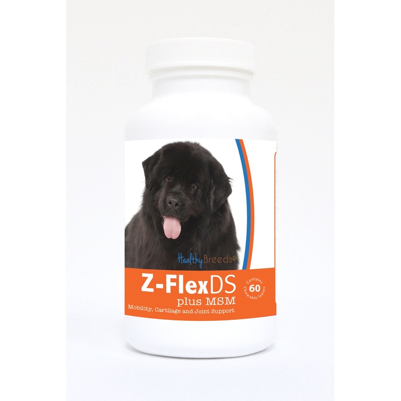 Newfoundland Z-FlexDS plus MSM Chewable Tablets 60 Count