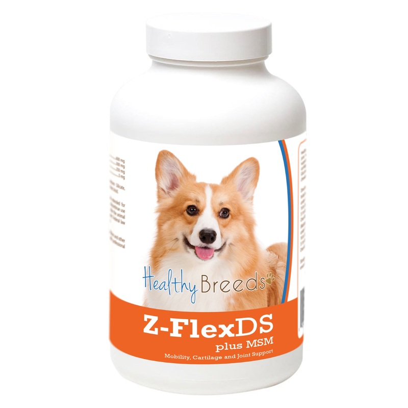 Pembroke Welsh Corgi Z-FlexDS plus MSM Chewable Tablets 60 Count