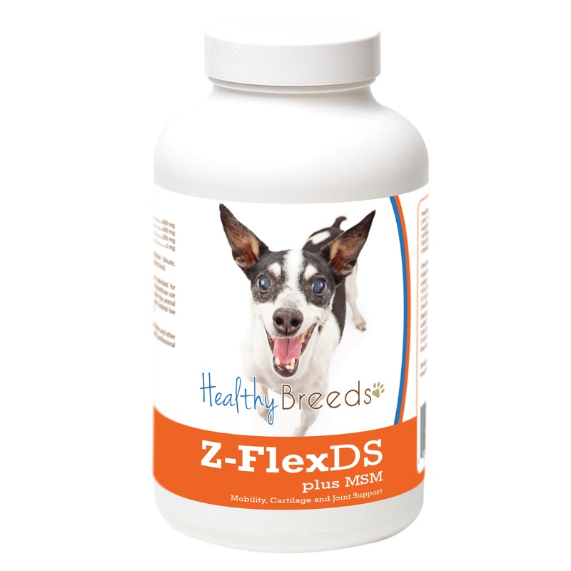 Rat Terrier Z-FlexDS plus MSM Chewable Tablets 60 Count