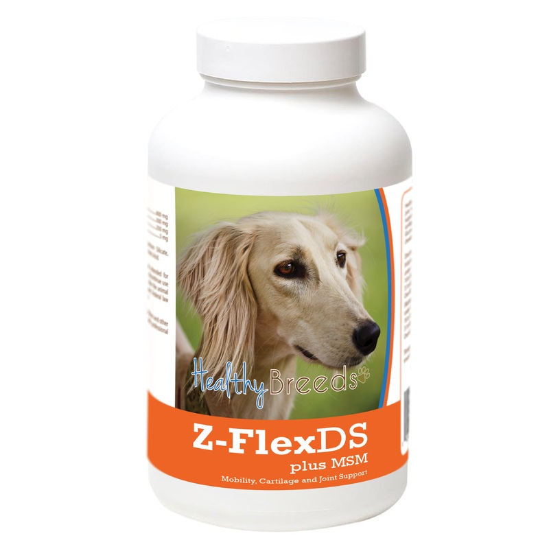 Saluki Z-FlexDS plus MSM Chewable Tablets 60 Count