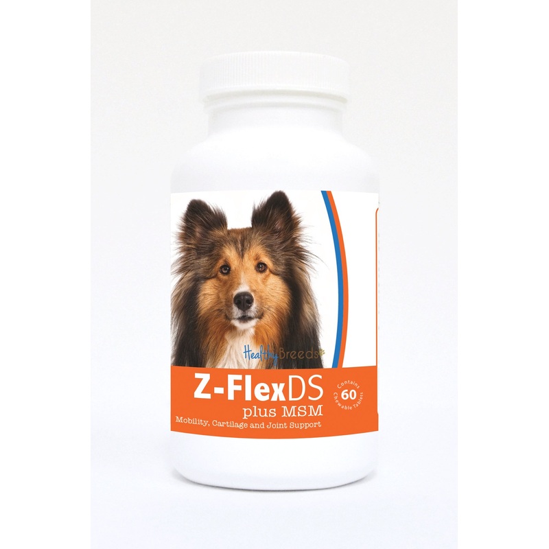 Shetland Sheepdog Z-FlexDS plus MSM Chewable Tablets 60 Count