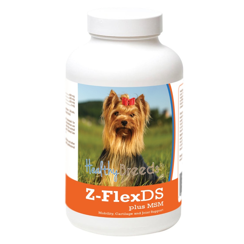 Yorkshire Terrier Z-FlexDS plus MSM Chewable Tablets 60 Count