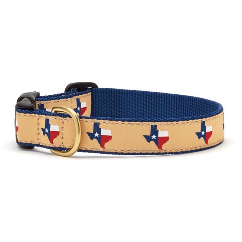 Texas Dog Collar - Navy