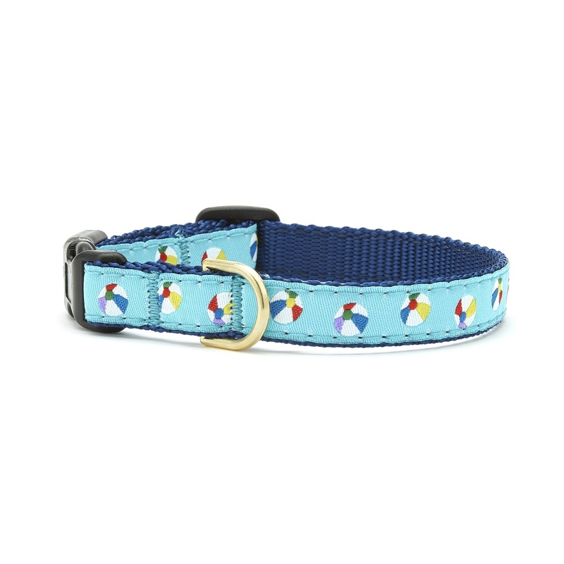 Beach Balls Small Breed Dog Collar