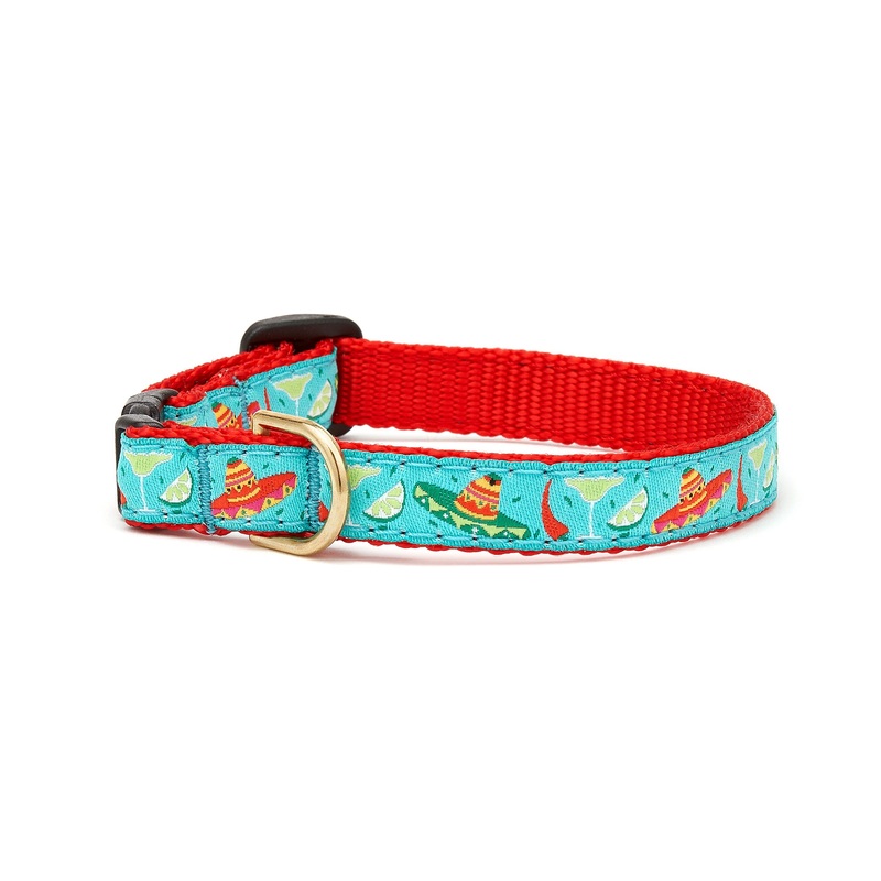 Cinco de Mayo Small Breed Dog Collar
