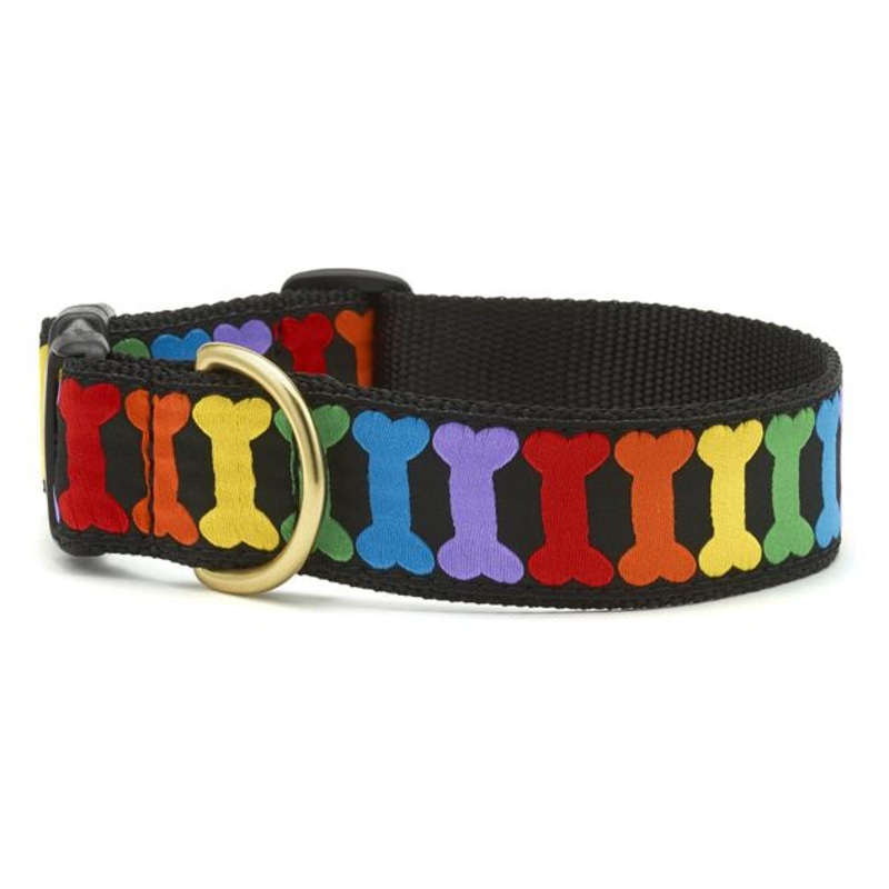 Rainbones Extra Wide Dog Collar 1.5"