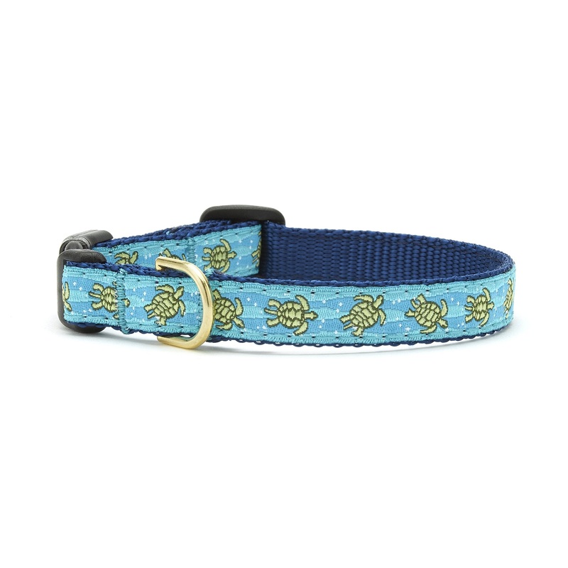Sea Turtle Small Breed Dog Collar