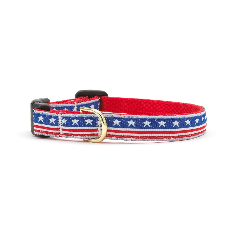 Stars and Stripes Small Breed Dog Collar