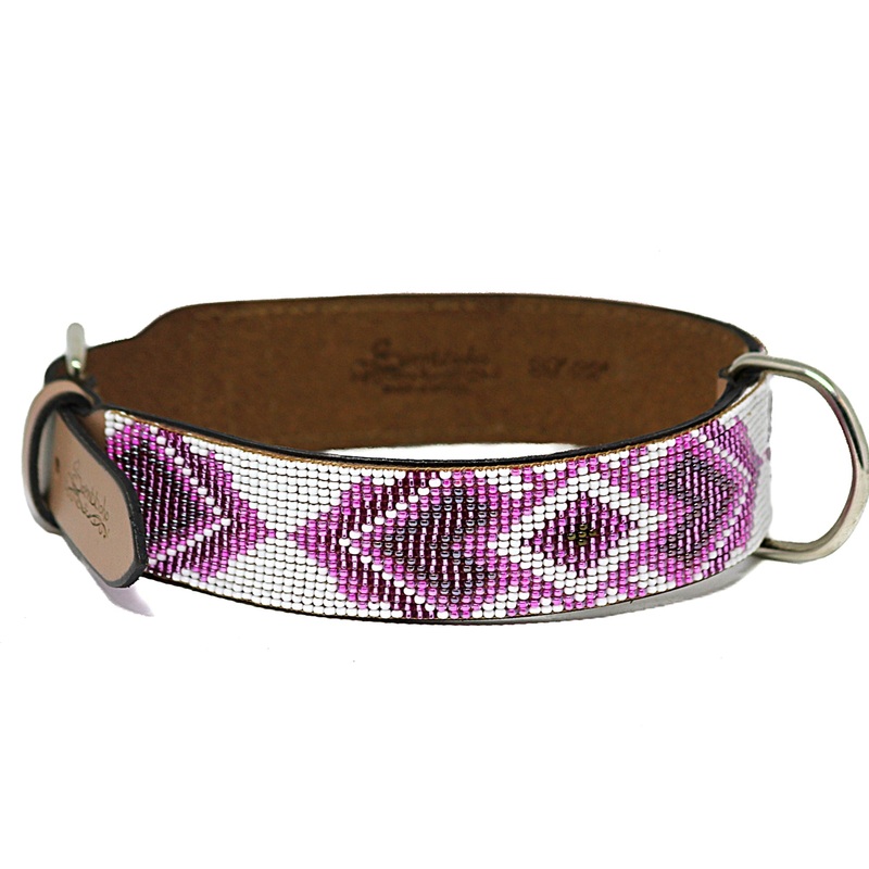 Paris Sambboho dog collar (with center D-ring)