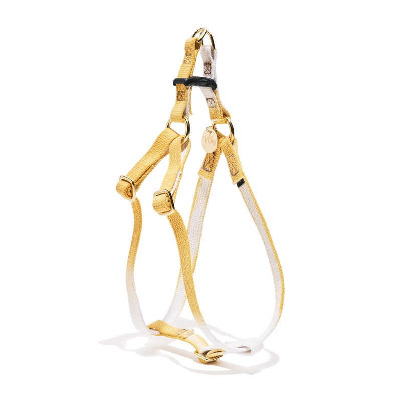 Butterscotch Cotton Rope Dog & Cat Harness  Handmade, Durable & Adjustable | Found My Animal