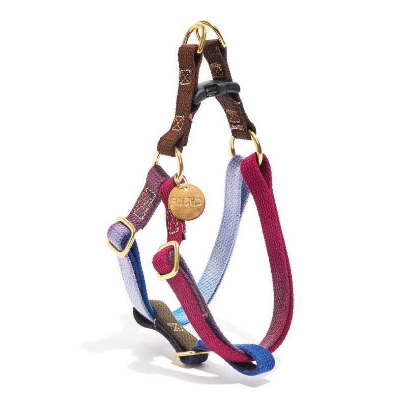 New! Found My Animal Mood Ring Cotton Cat & Dog Harness  Adjustable & Durable