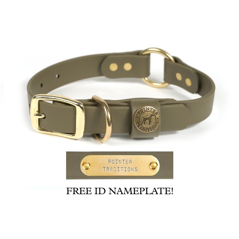 Hunting Dog Center Ring Collar - Ranger Green
