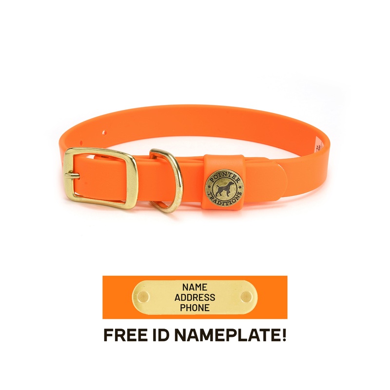Sporting Dog Collar - Blaze Orange