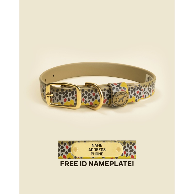 Sporting Dog Collar - Brown Trout