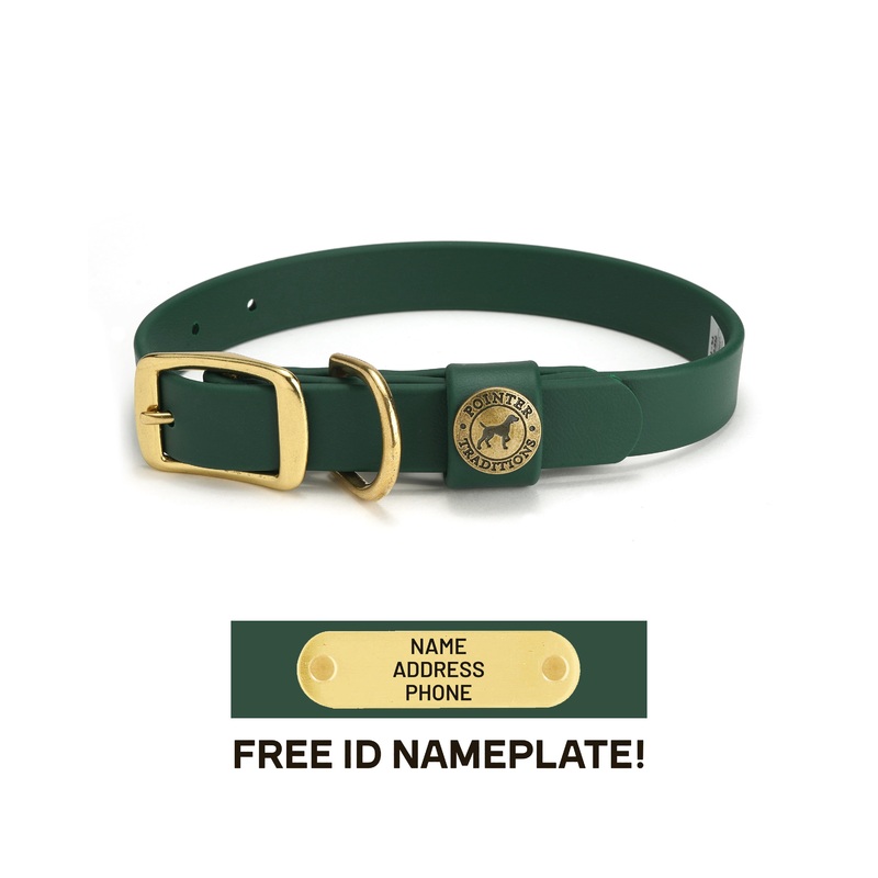 Sporting Dog Collar - Woodland Green