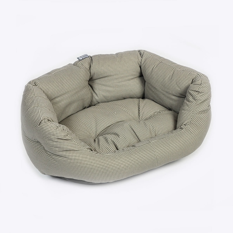 Danish Design Slumber Bed Vintage Dogstooth