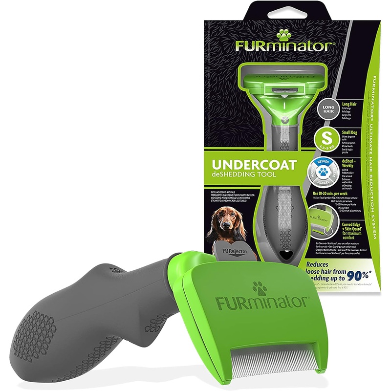 FURminator Undercoat Deshedding Tool Long Hair Dog