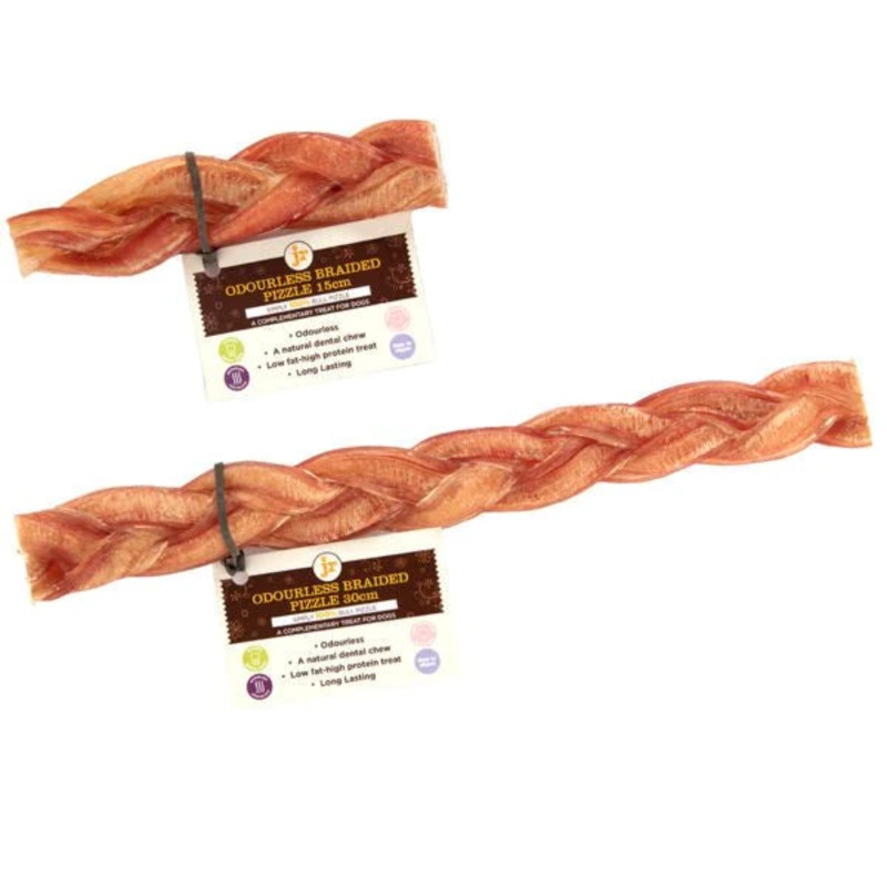 JR Pet Odourless Braided Pizzle