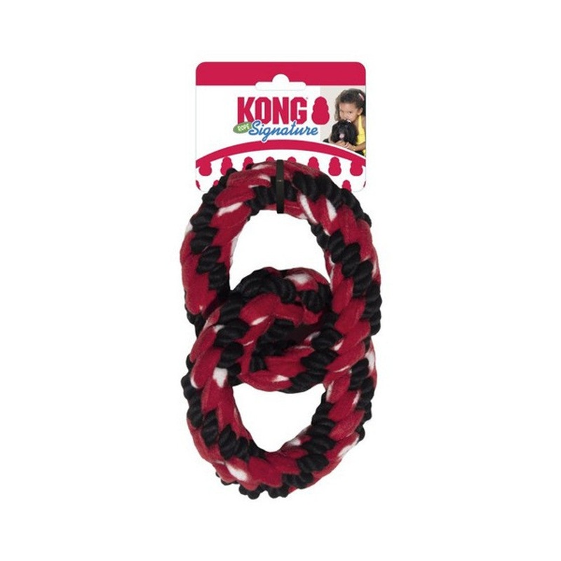 KONG Signature Rope Double Ring Tug 22in