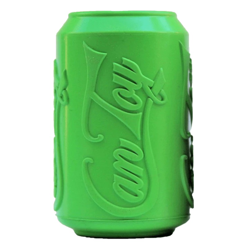 Sodapup Can Toy Dog Enrichment Toy Green