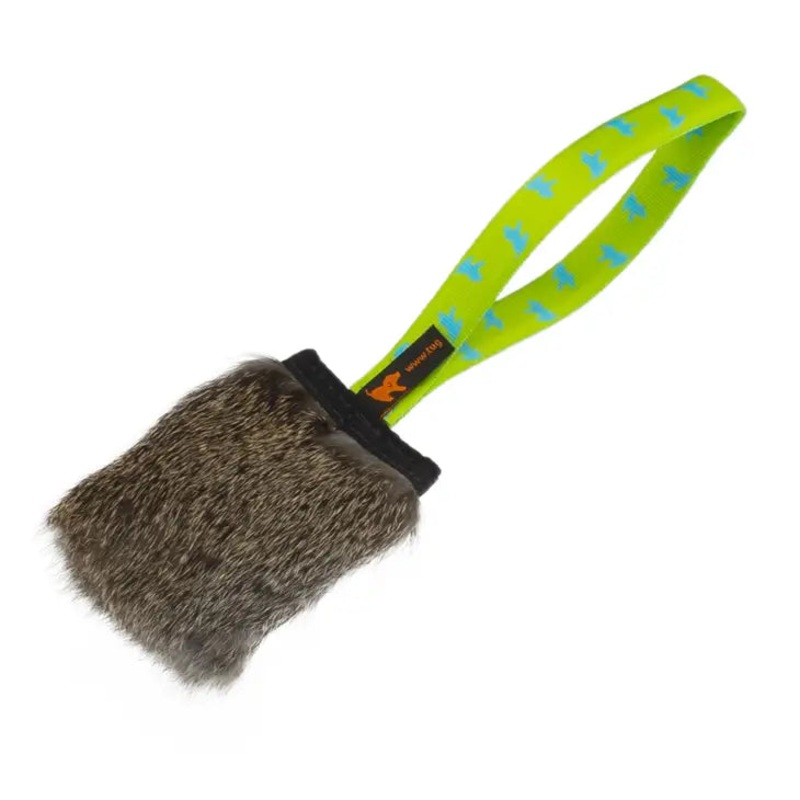 Tug-E-Nuff Rabbit Skin Pocket Squeaker