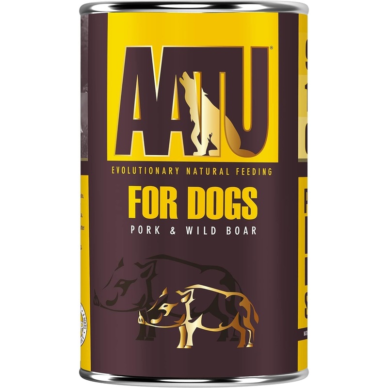 AATU Dog Adult Wet Wild Boar & Pork 400g