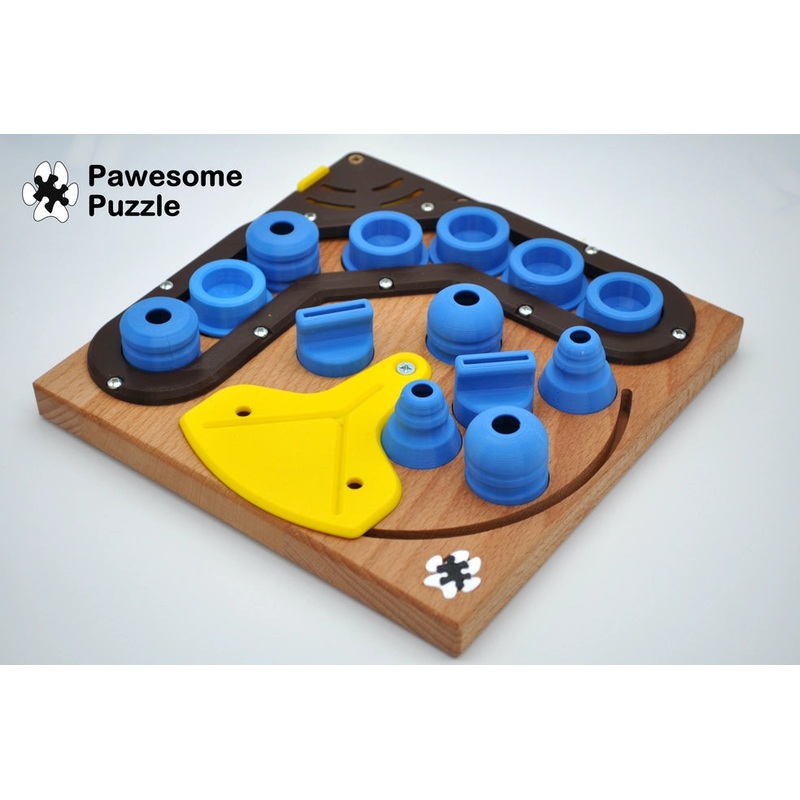 Pawesome Puzzle Triple Sniffer Dog Puzzle Toy