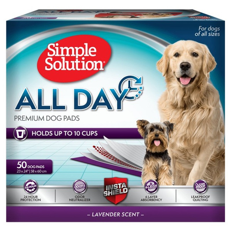 Simple Solution All Day Premium Dog & Puppy Training Pads 56