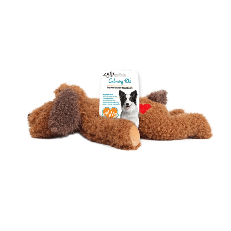 All For Paws Calm Paws Dog Anti Anxiety Hearbeat Plush Buddy