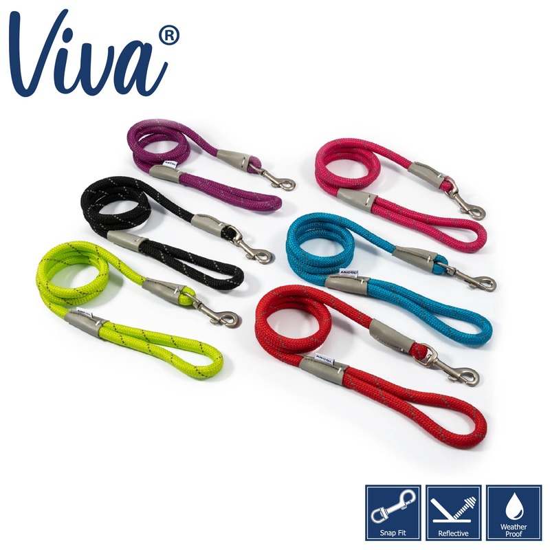 Ancol Viva Rope Snap Lead 107cm x 1.2cm