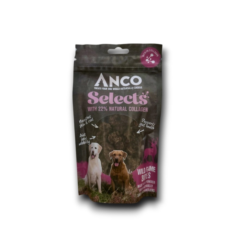 Anco Selects Wild Game Bites with Collagen 85g