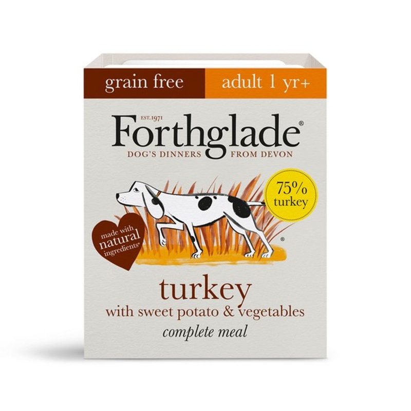 Forthglade Comp Meal Adult TurkeySweet Potato/Veg 395g