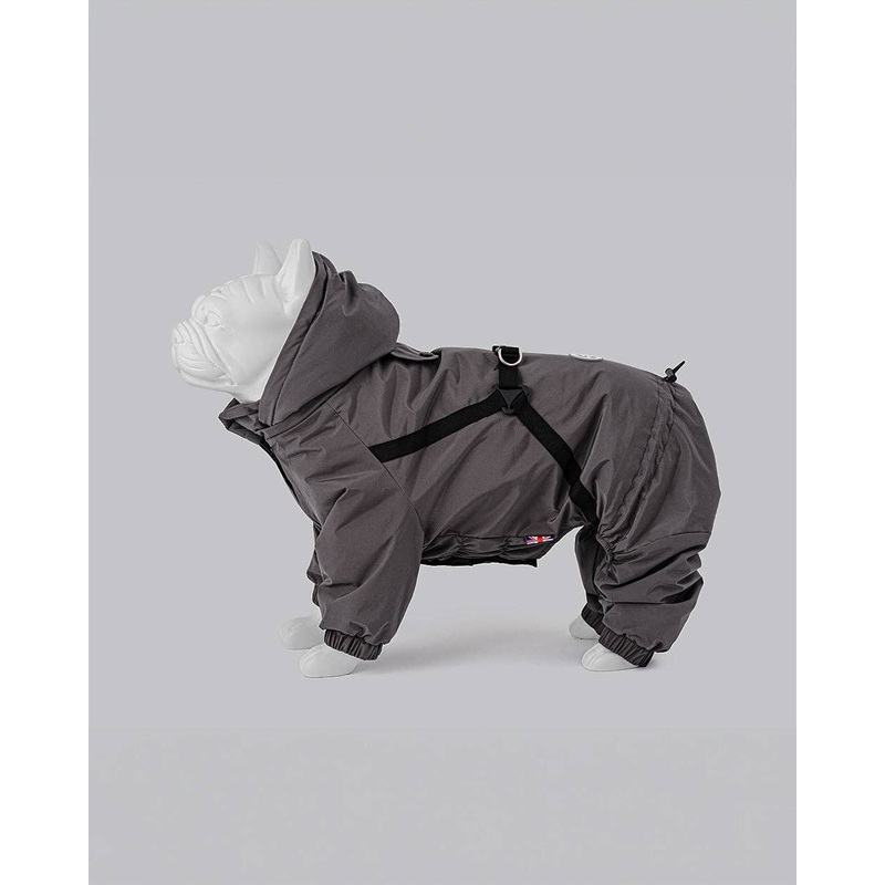 Hugo&Hudson Winter Dog Snowsuit - Grey
