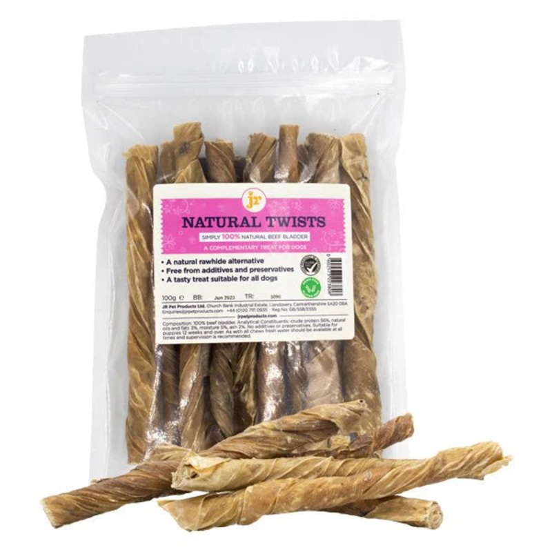 JR Pet Natural Twists 100g