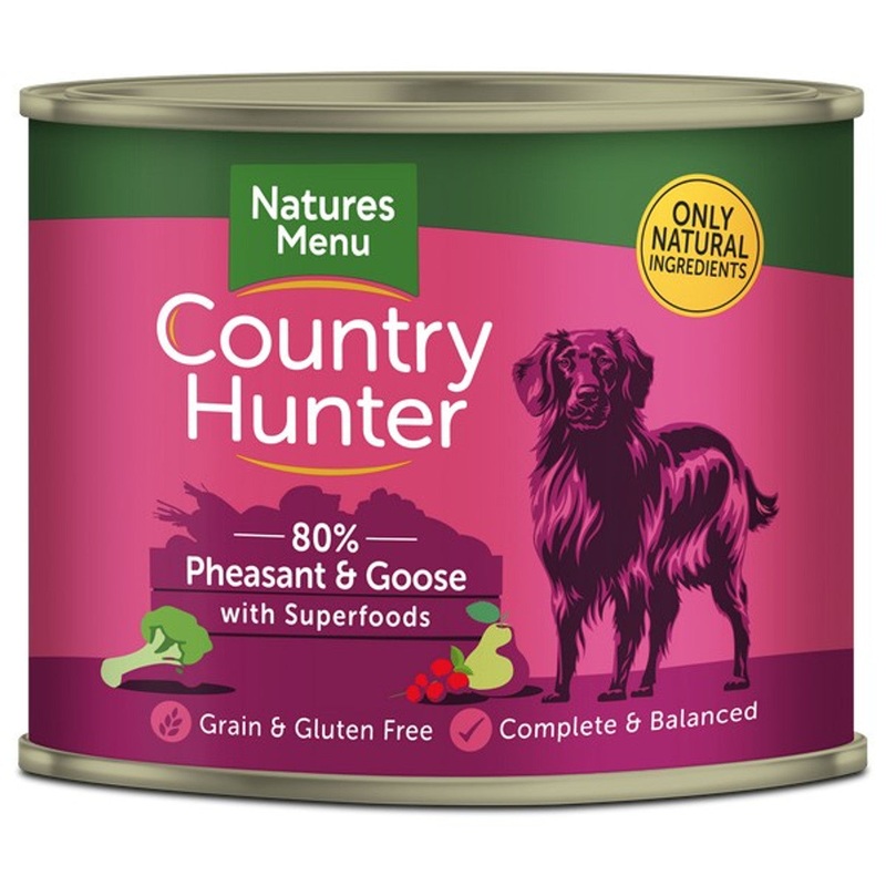 Natures Menu Country Hunter Pheasant and Goose 600g