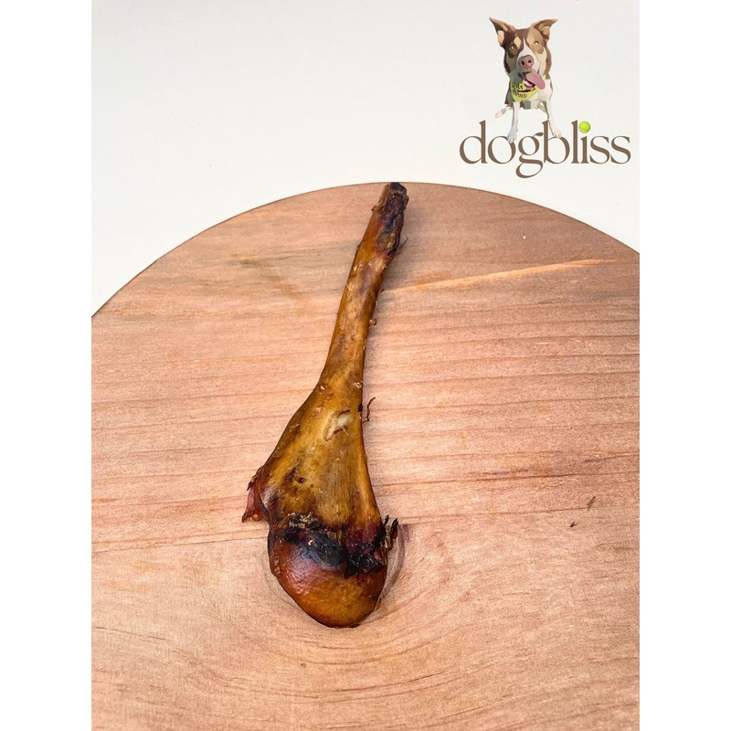 Ostrich Drumstick Dog Chew