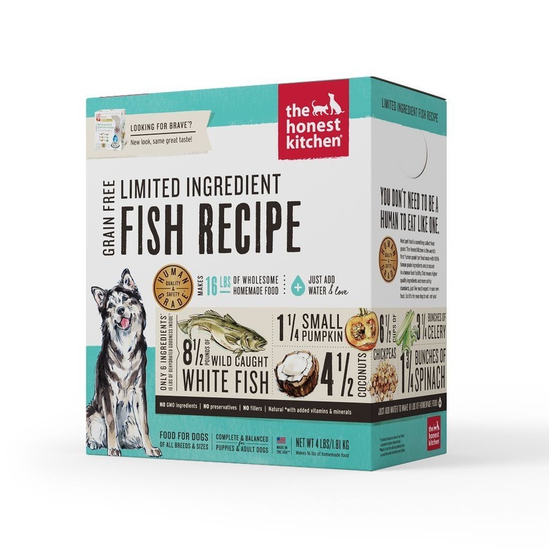 The Honest Kitchen Limited Ingredient Fish Recipe Dehydrated Dog Food (2 Sizes)