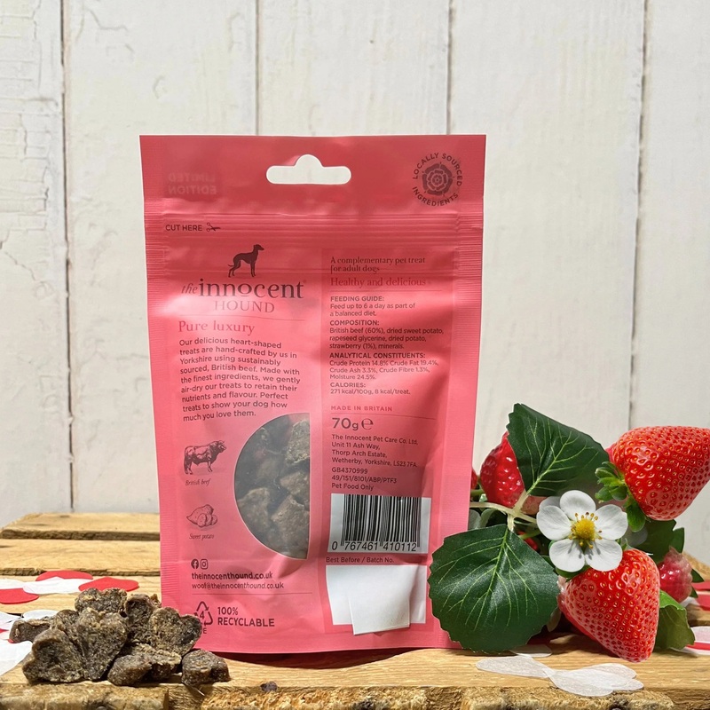 The Strawberry Crush Hearts with Beef & Strawberry