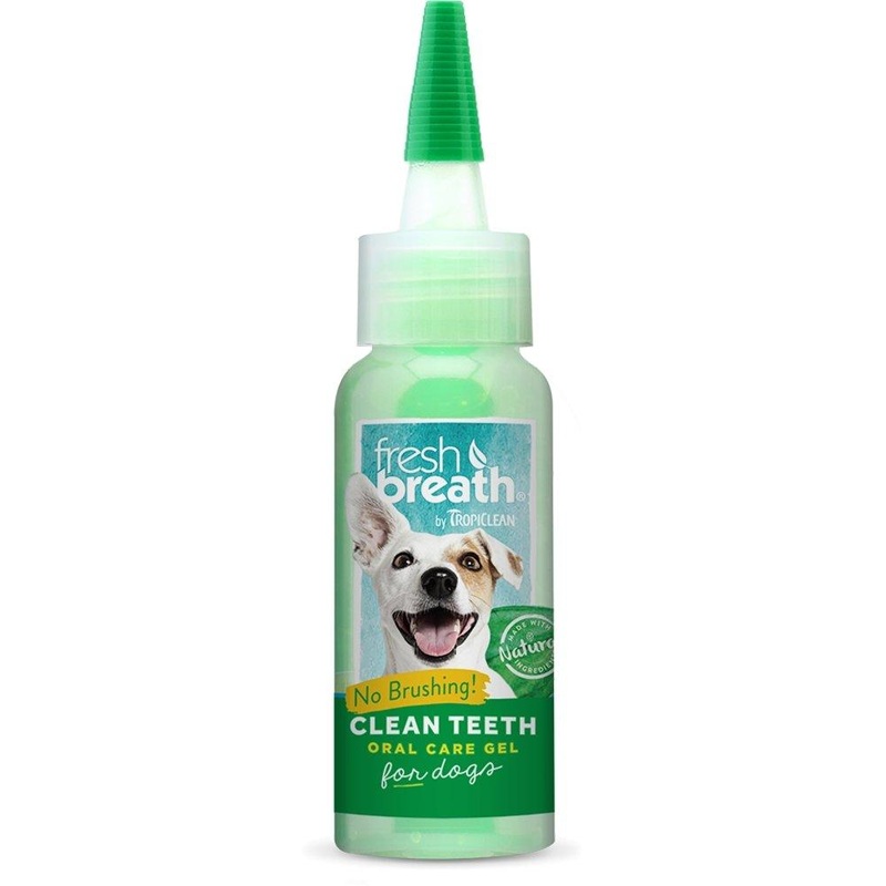 Tropiclean Fresh Breath Clean Teeth Gel for Dogs (2 Sizes)