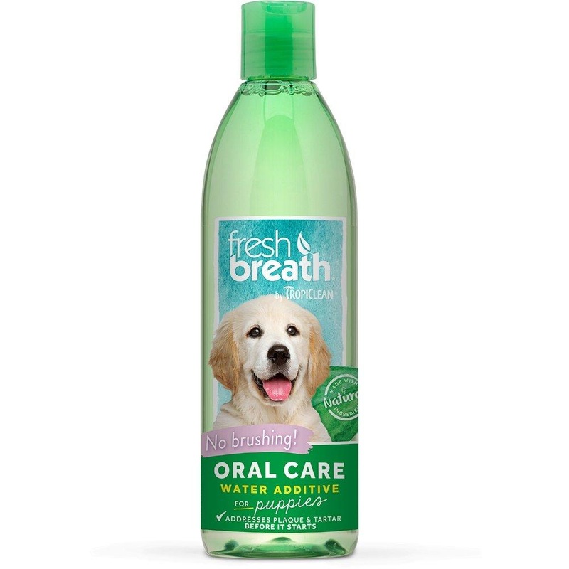 Tropiclean Fresh Breath Oral Care Water Additive for Puppies, 16 oz