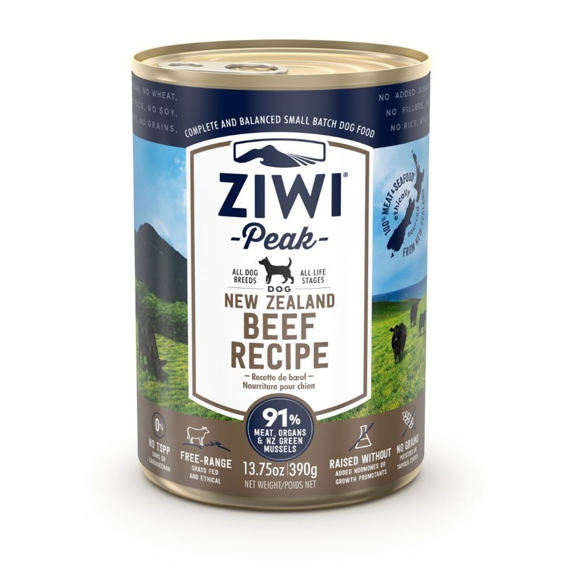 ZIWI Peak Beef Recipe Wet Dog Food, 390g