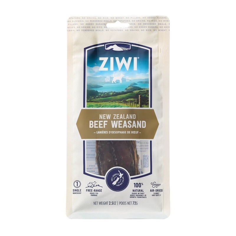 ZIWI Peak Beef Weasand Air Dried Dog Treats, 72g