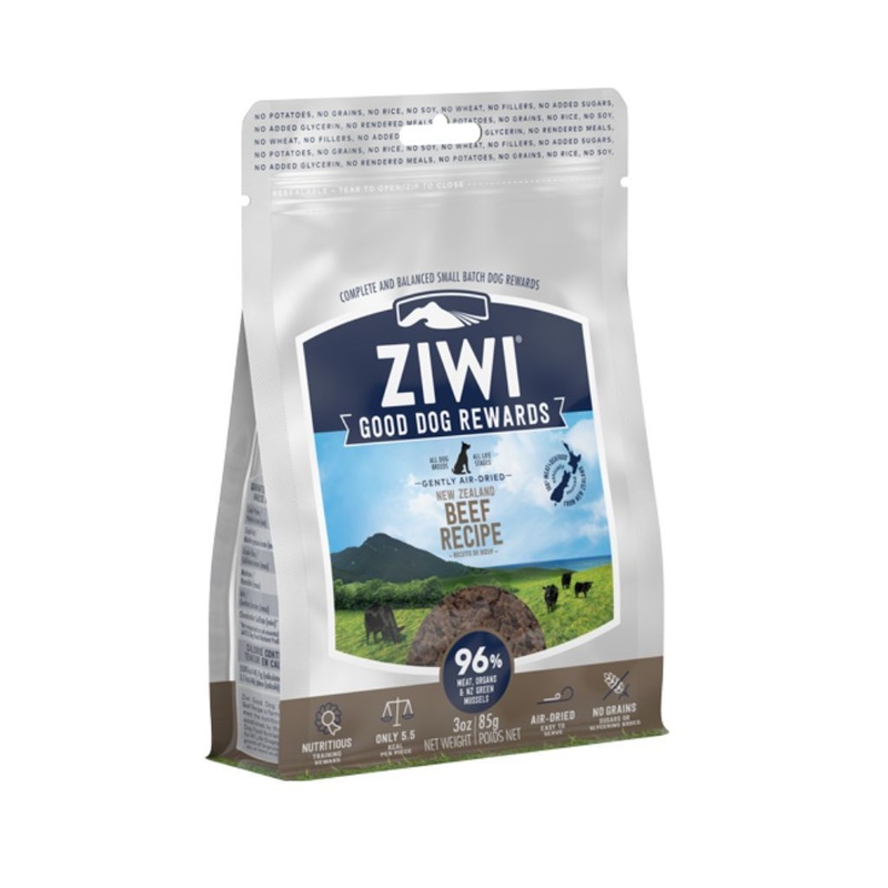 ZIWI Peak Good Dog Rewards Beef Air Dried Dog Treats, 85g