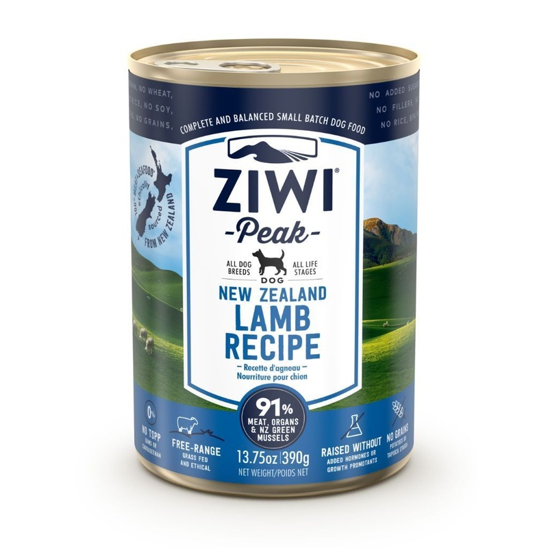 ZIWI Peak Lamb Recipe Wet Dog Food, 390g