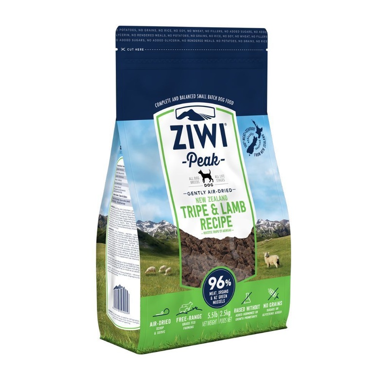 ZIWI Peak Tripe & Lamb Recipe Air-Dried Dog Food (3 Sizes)